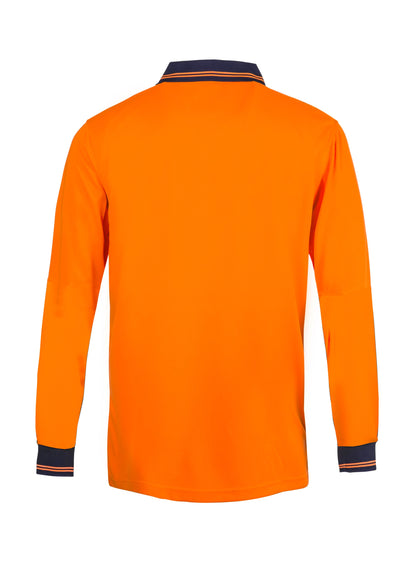 Workcraft - Hi Vis Lightweight Polo L/S - WSP209