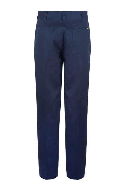 Workcraft - Flat Front Cotton trouser Long - WP3038L