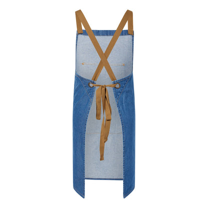 NCC - Denim Bib Apron With Pouch - CA033