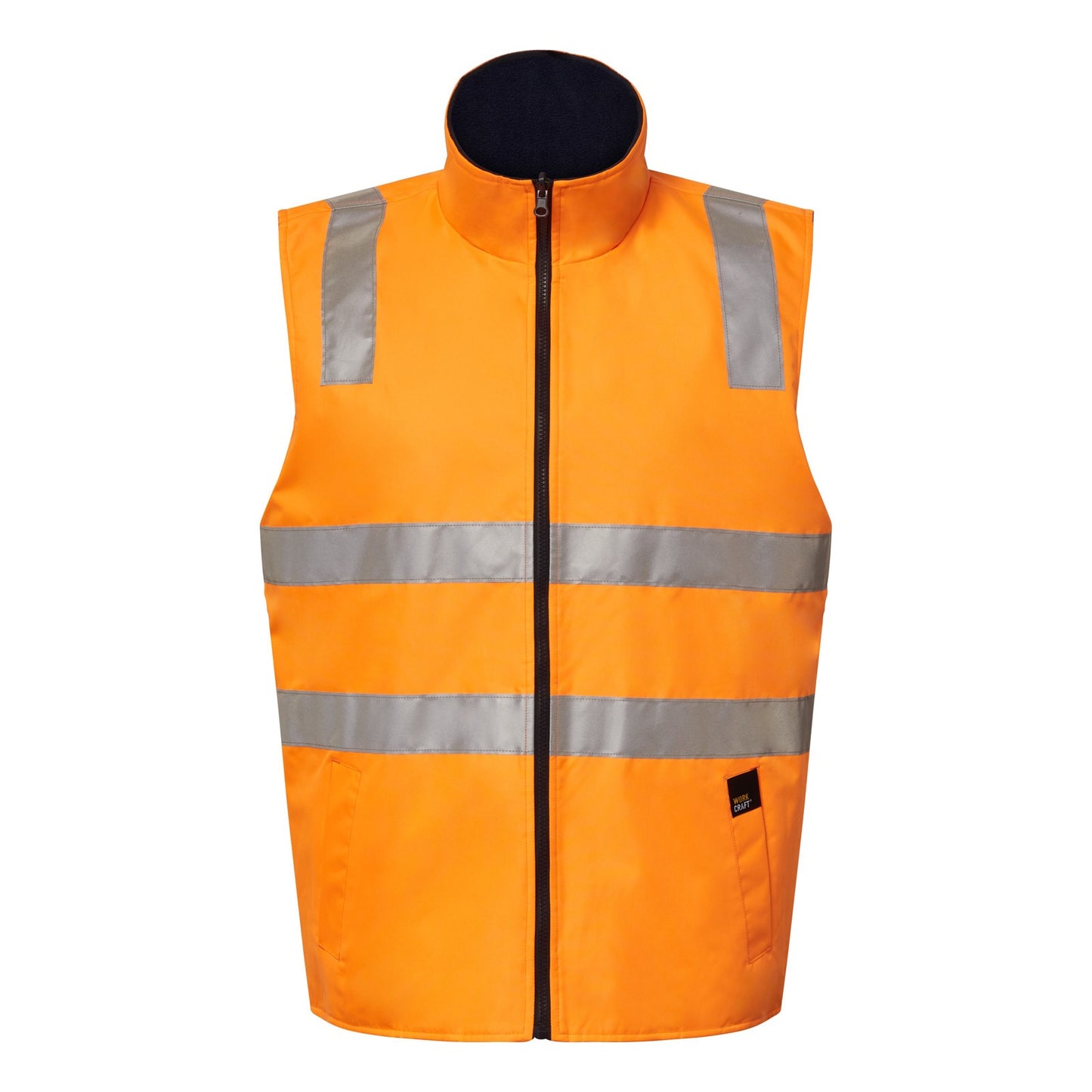 Work Craft - Vic Rail Hi Vis 4 in 1 Jacket - Tape - WW9025