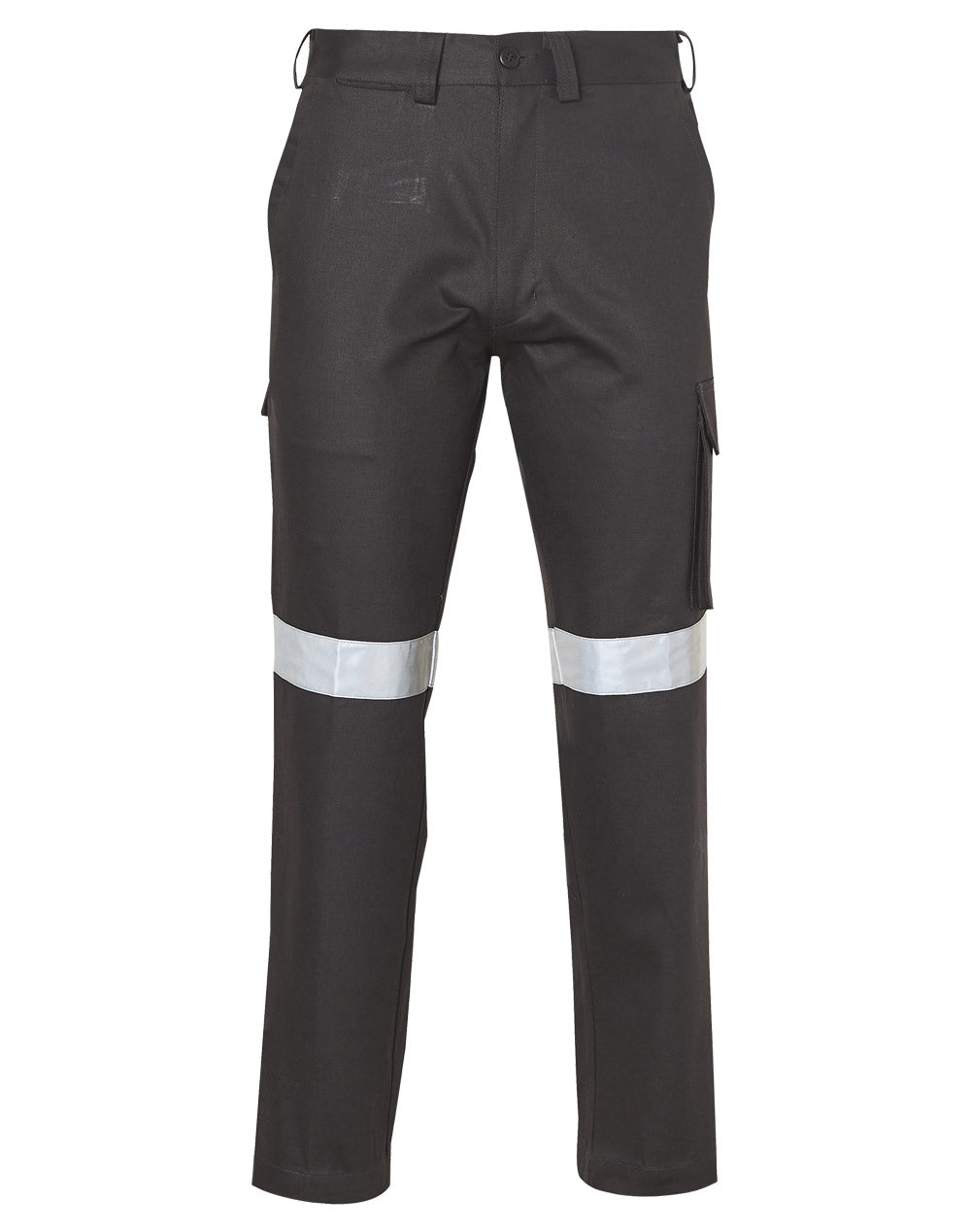 Winning Spirit-Men's Heavy Cotton Pre-shrunk Drill Pants with 3M Tapes-WP07HV