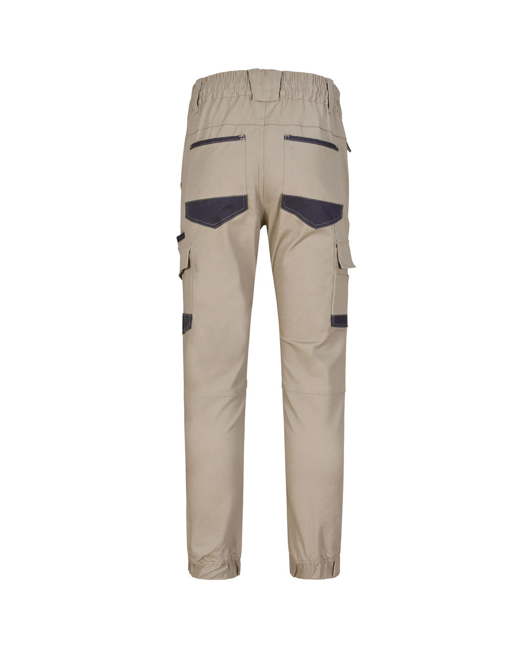 Winning Spirit - Unisex Cotton Stretch Drill Cuffed Work Pants - WP28