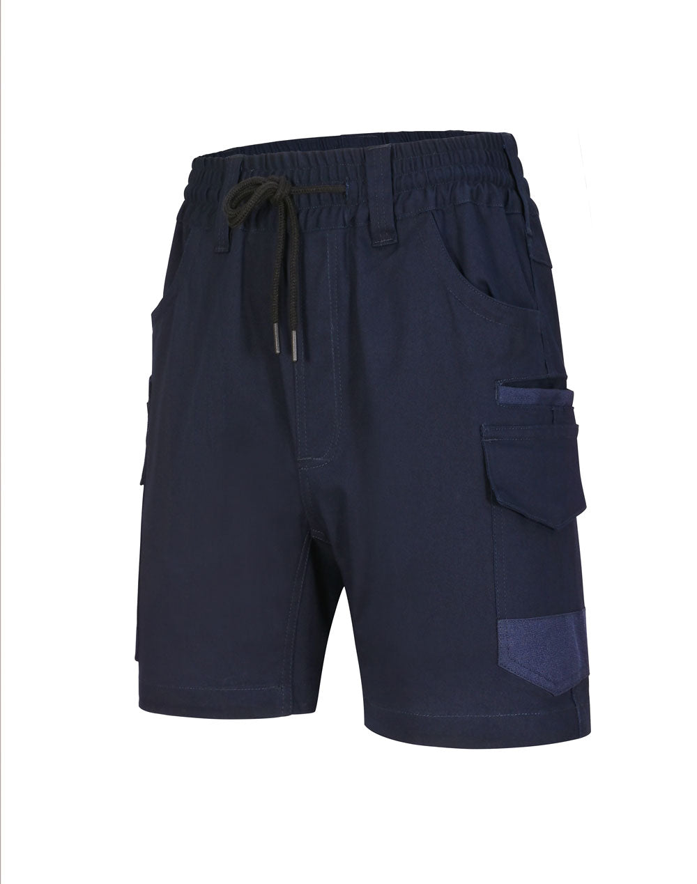 Winning Spirit - Unisex Cotton Stretch Drill Cuffed Work Shorts - WP29