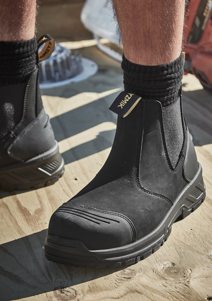 Syzmik - UltraFort ESG Elastic Side Gusset Boot - Toe Guard - ZFG501