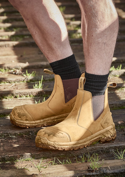 Syzmik - UltraFort ESG Elastic Side Gusset Boot - Toe Guard - ZFG501