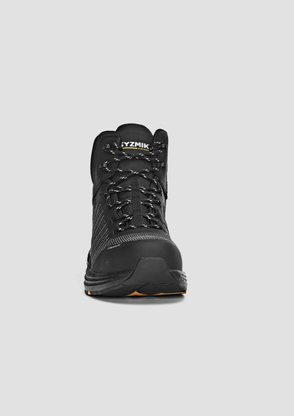 Syzmik - UltraLite Mid Zip Black Reflective - ZFL502