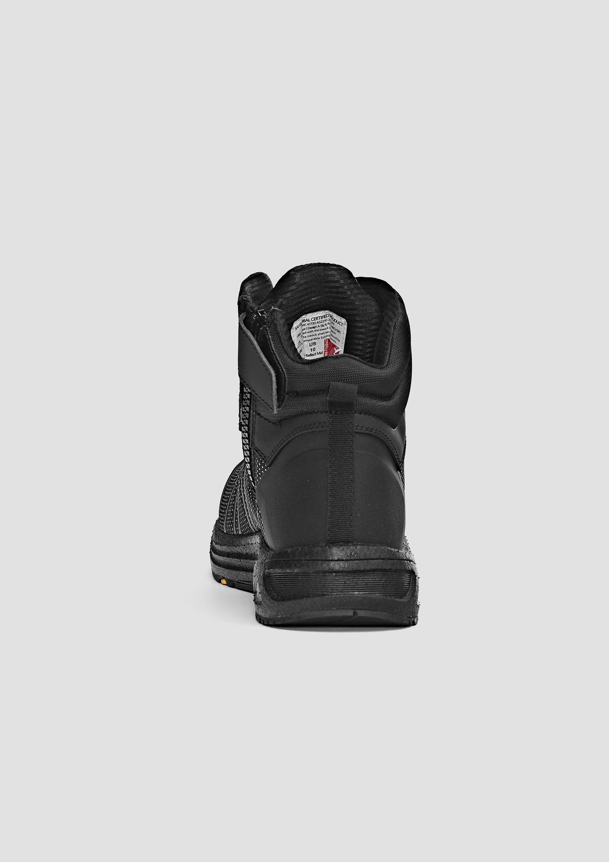Syzmik - UltraLite Mid Zip Black Reflective - ZFL502