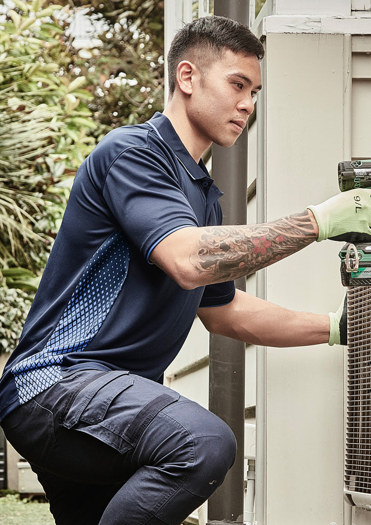 Syzmik - Mens Spark Short Sleeve Polo - ZH165