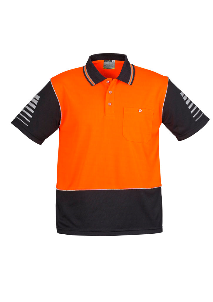 Syzmik Mens Hi Vis Zone Polo   ZH236