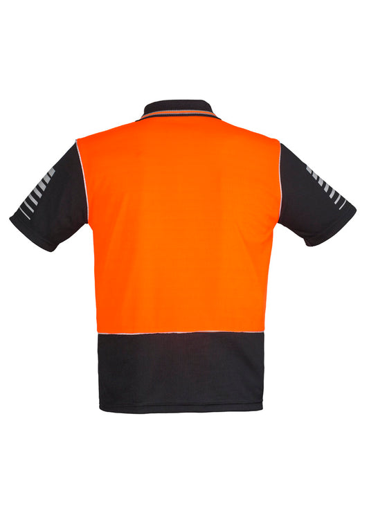 Syzmik Mens Hi Vis Zone Polo   ZH236