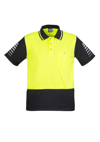 Syzmik Mens Hi Vis Zone Polo   ZH236