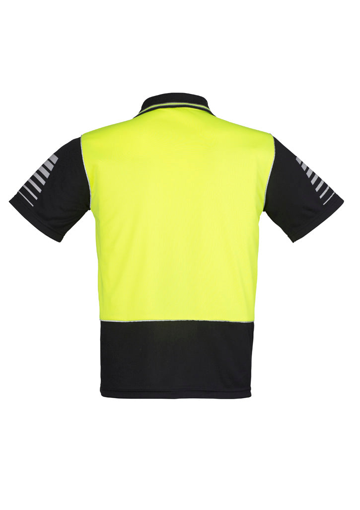 Syzmik Mens Hi Vis Zone Polo   ZH236