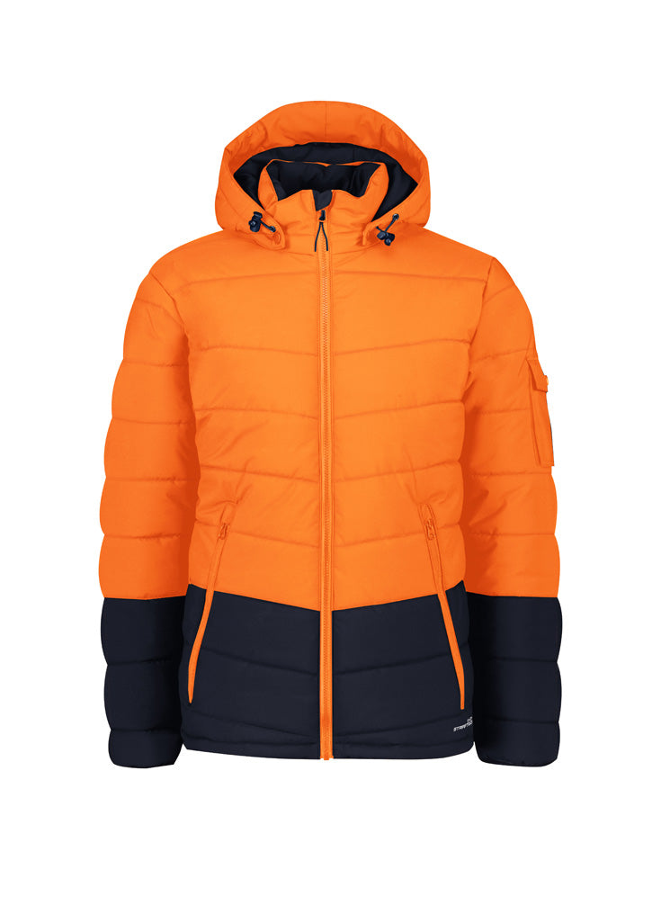 Syzmik - Unisex Streetworx Hooded Puffer Jacket - ZJ240