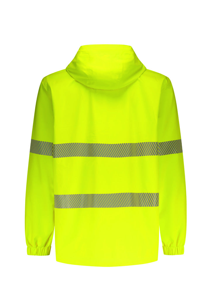 Syzmik - Unisex Super Light Segmented Tape Packable Rain Jacket - ZJ560