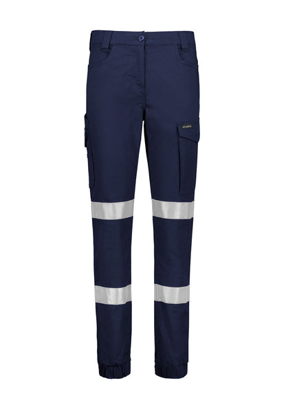 Syzmik - Womens Essential Stretch Taped Cargo Pant - Cuffed - ZP735