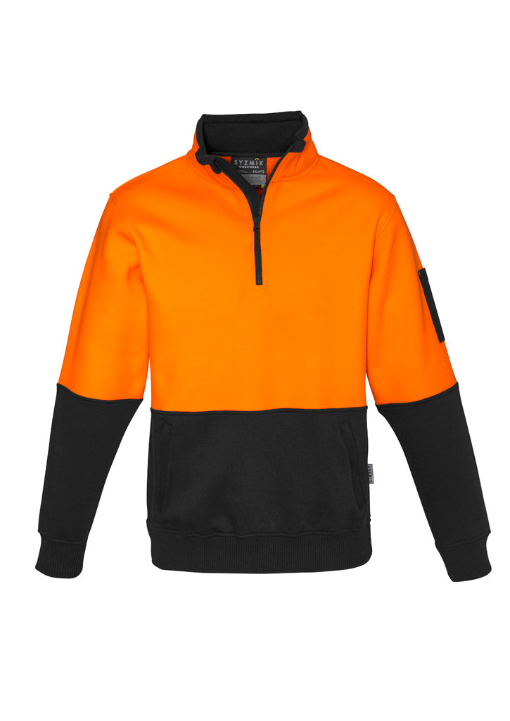 Syzmik UNISEX HI VIS HALF ZIP PULLOVER   ZT476