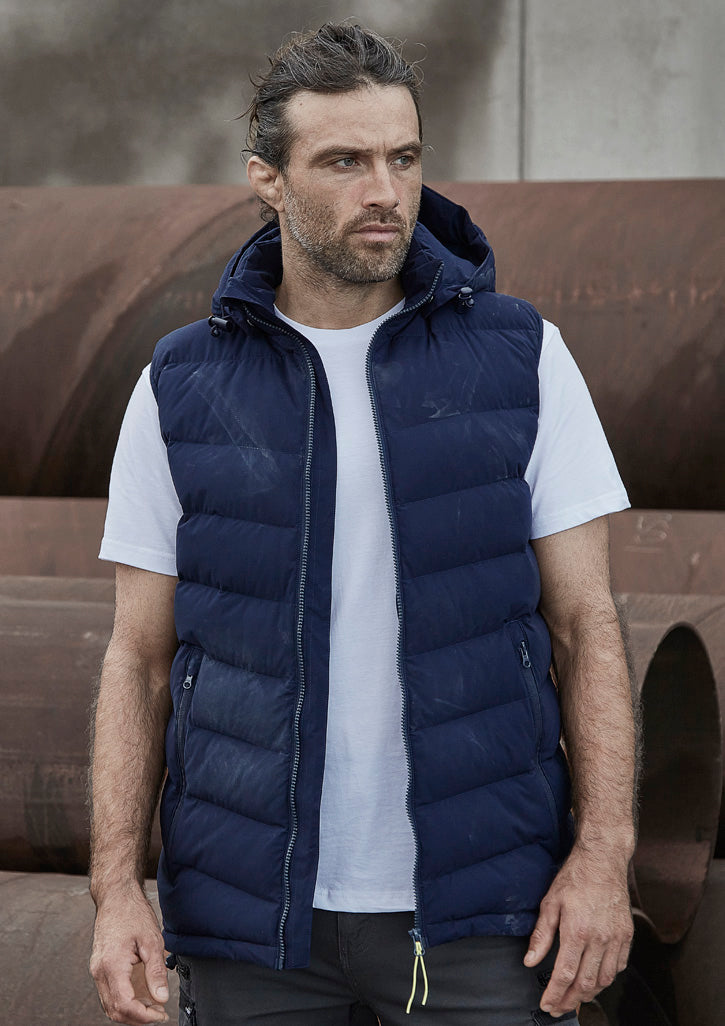 Syzmik - Unisex Streetworx Hooded Puffer Vest - ZV245