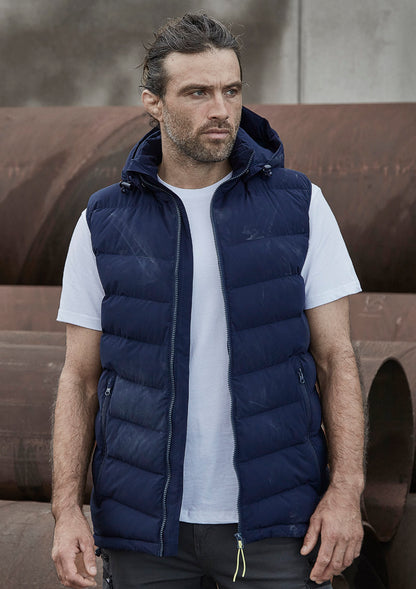 Syzmik - Unisex Streetworx Hooded Puffer Vest - ZV245