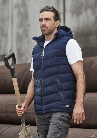 Syzmik - Unisex Streetworx Hooded Puffer Vest - ZV245