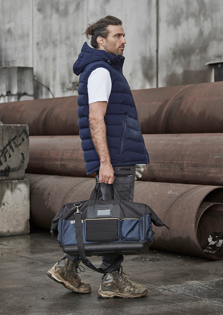 Syzmik - Unisex Streetworx Hooded Puffer Vest - ZV245