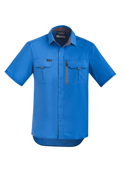Syzmik Mens Outdoor S/S Shirt   ZW465