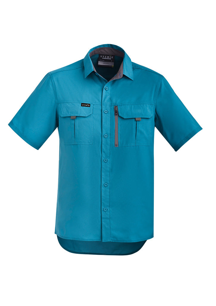 Syzmik Mens Outdoor S/S Shirt   ZW465