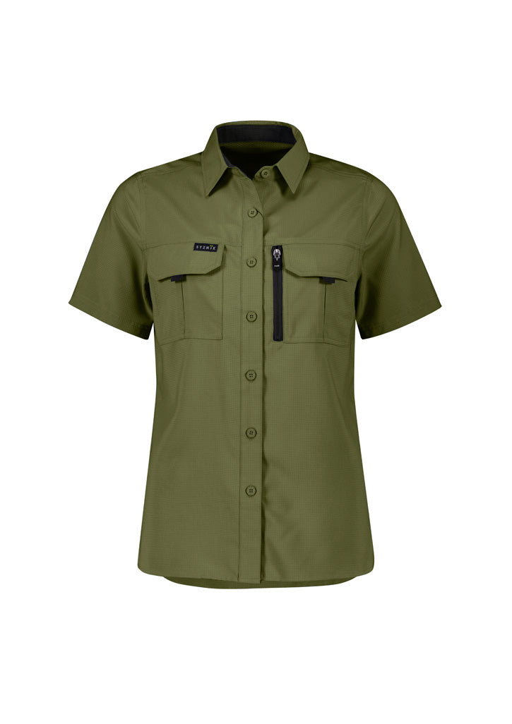 Syzmik - Womens Outdoor Short Sleeve Shirt - ZW765