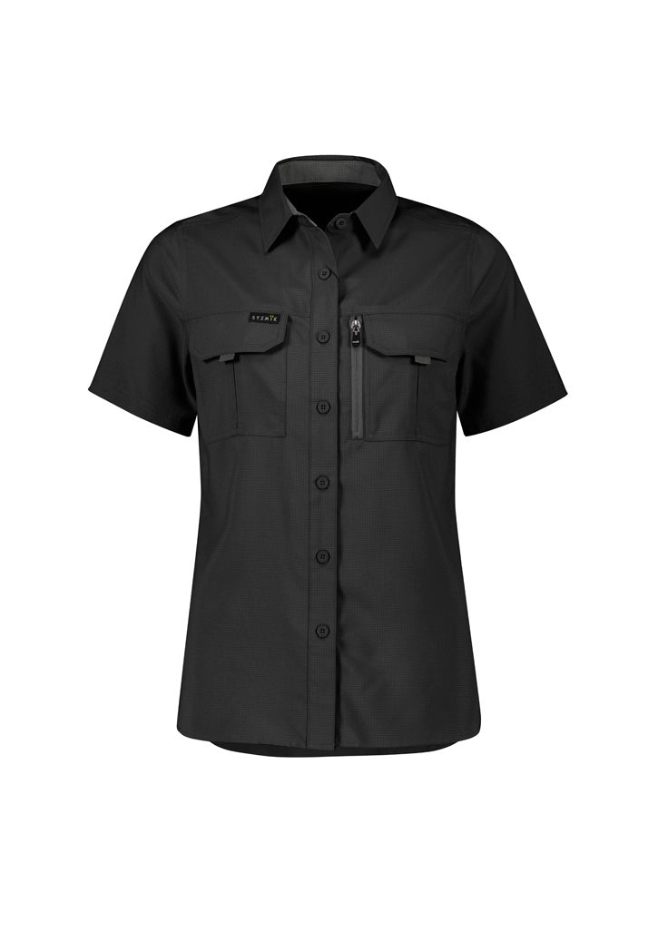 Syzmik - Womens Outdoor Short Sleeve Shirt - ZW765