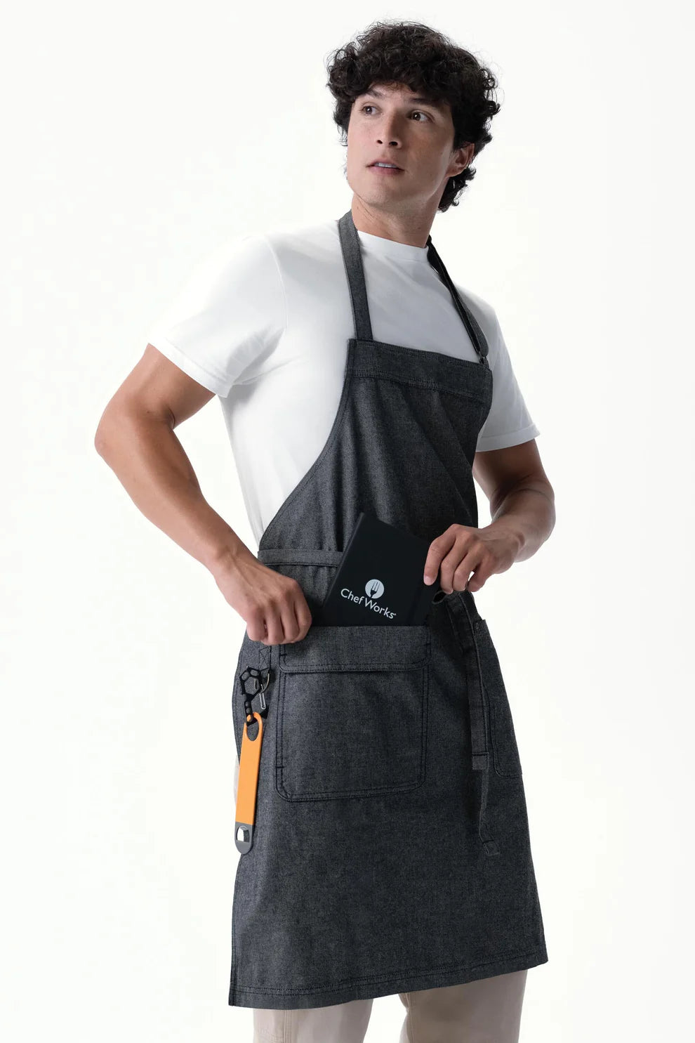 Chef Works - Utility Bib Apron - ABN10