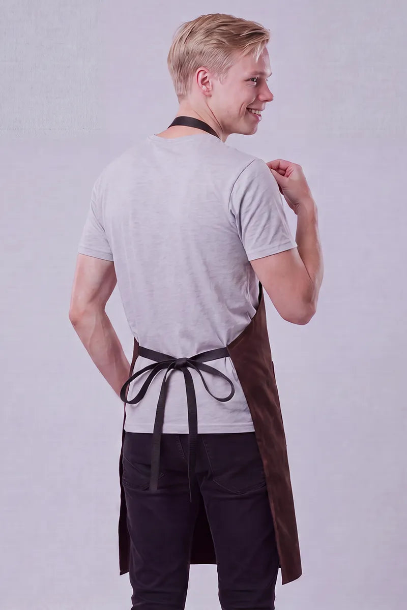Aussie Chef - Chef Bib Apron With Pocket