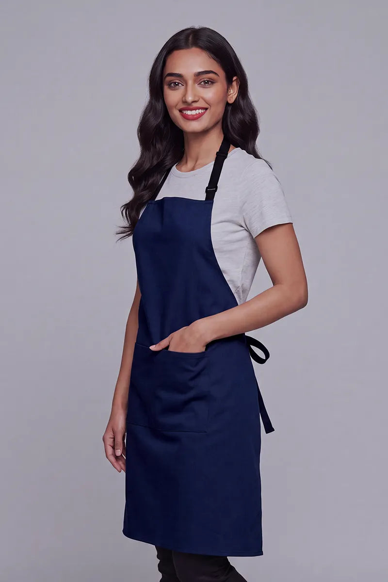 Aussie Chef - Chef Bib Apron With Pocket