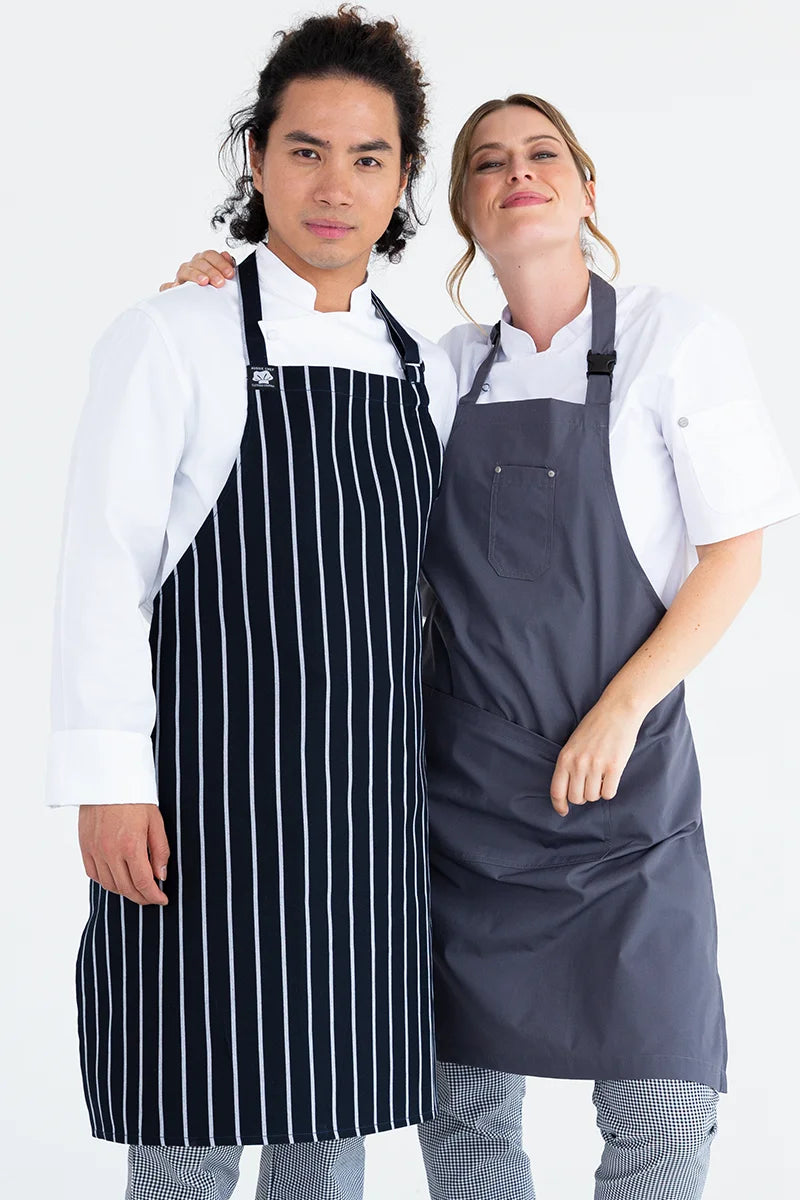 Aussie Chef - Chef Bib Apron No Pocket