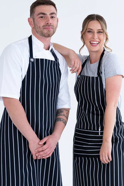 Aussie Chef - Chef Bib Apron With Pocket