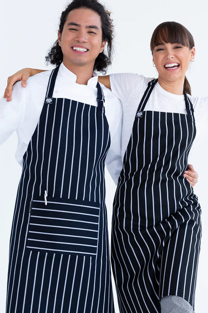 Aussie Chef - Chef Bib Apron With Pocket
