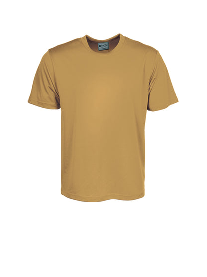 Bocini-Unisex Adults Plain Breezeway Micromesh Tee Shirt-CT1207