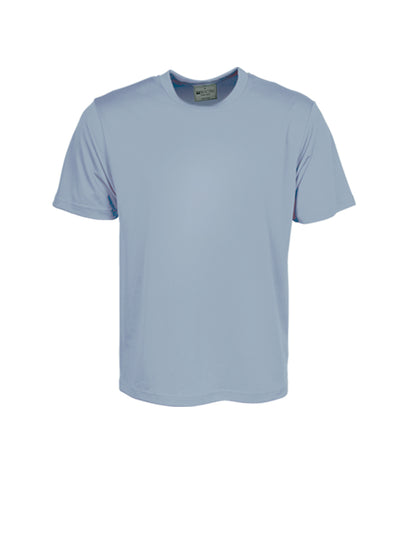 Bocini-Unisex Adults Plain Breezeway Micromesh Tee Shirt-CT1207