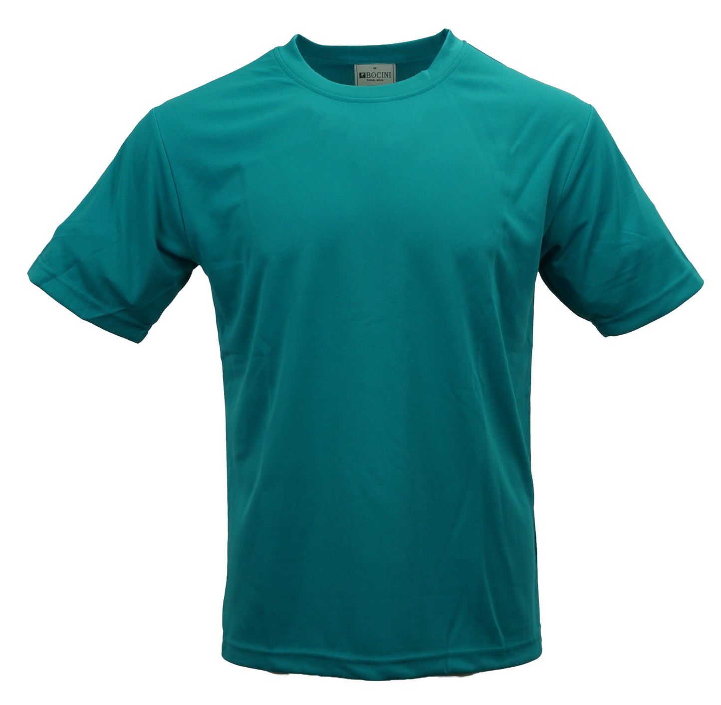 Bocini-Unisex Adults Plain Breezeway Micromesh Tee Shirt-CT1207