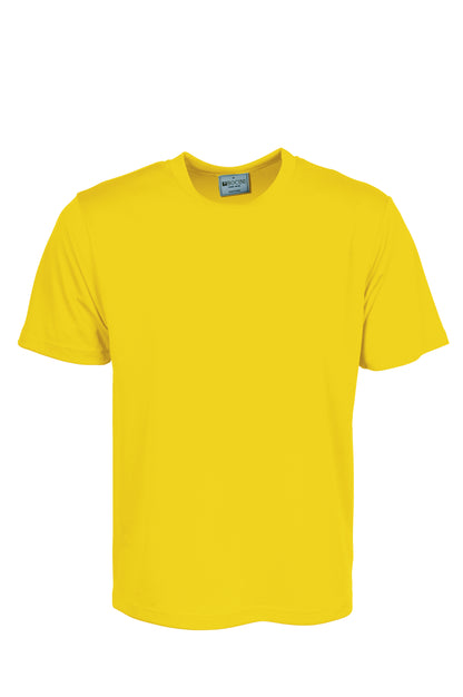 Bocini-Unisex Adults Plain Breezeway Micromesh Tee Shirt-CT1207