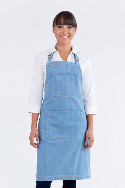 Aussie Chef - Leo Denim Bib Apron