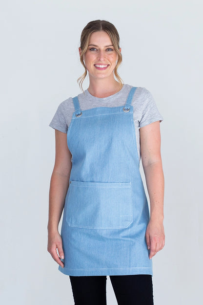 Aussie Chef - Mia Denim Bib Apron