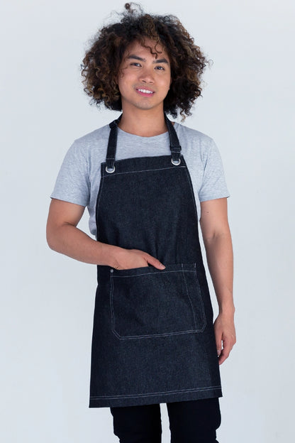 Aussie Chef - Mia Denim Bib Apron