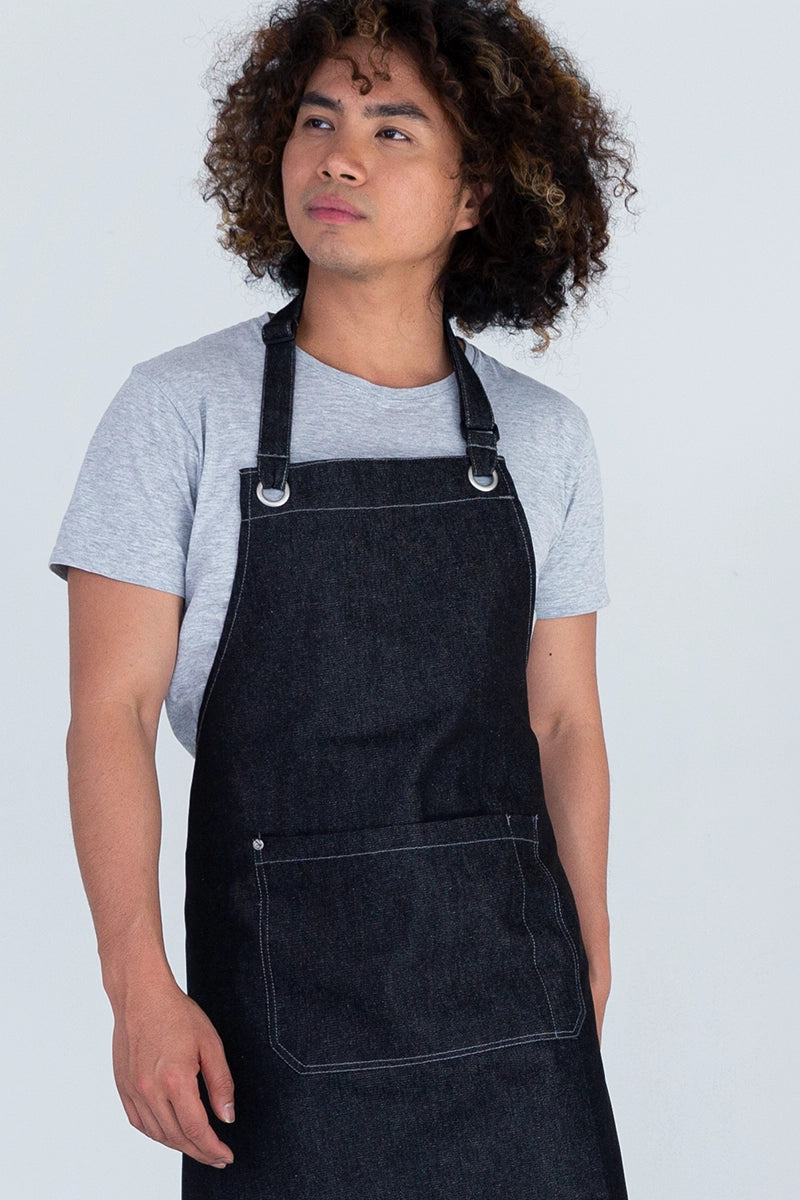 Aussie Chef - Mia Denim Bib Apron