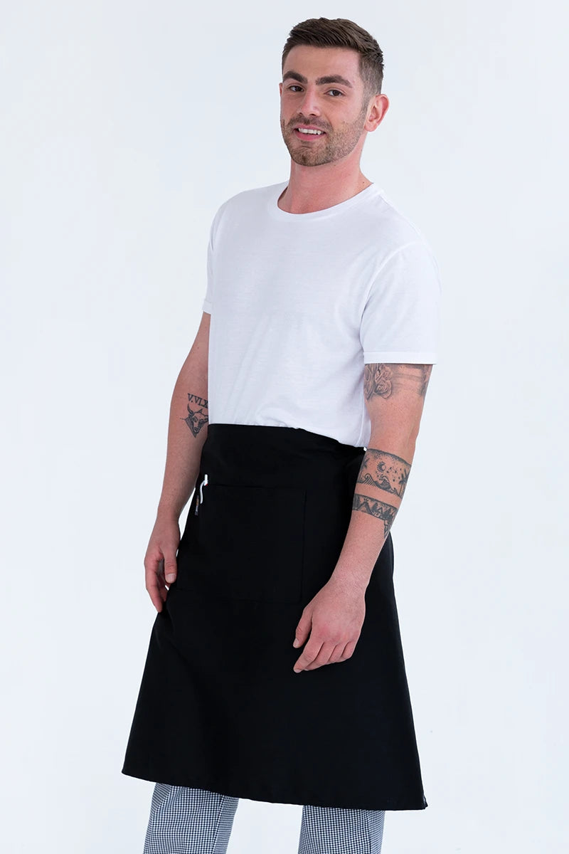 Aussie Chef  -3/4 Waist Apron With Pocket