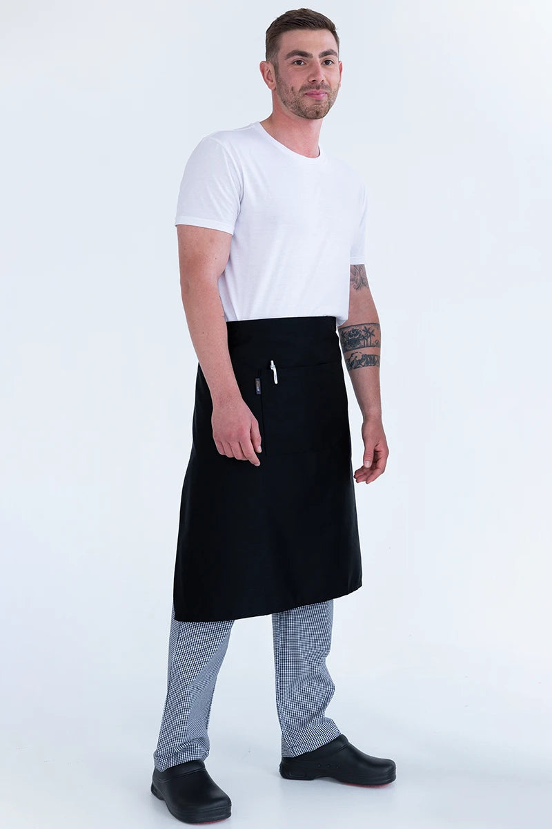 Aussie Chef  -3/4 Waist Apron With Pocket