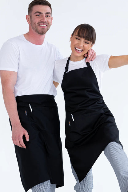 Aussie Chef  -3/4 Waist Apron With Pocket