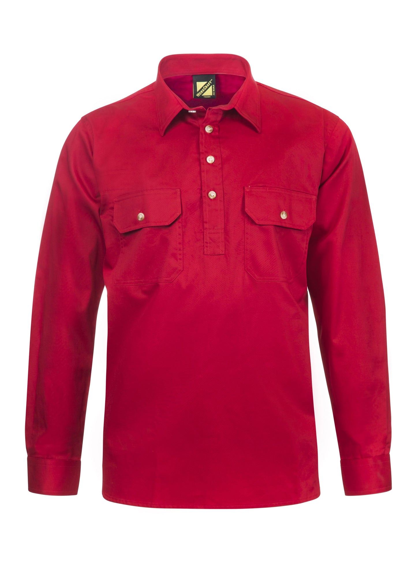 NCC APPAREL WS3029 Half Placket Full Col Sht - Star Uniforms Australia