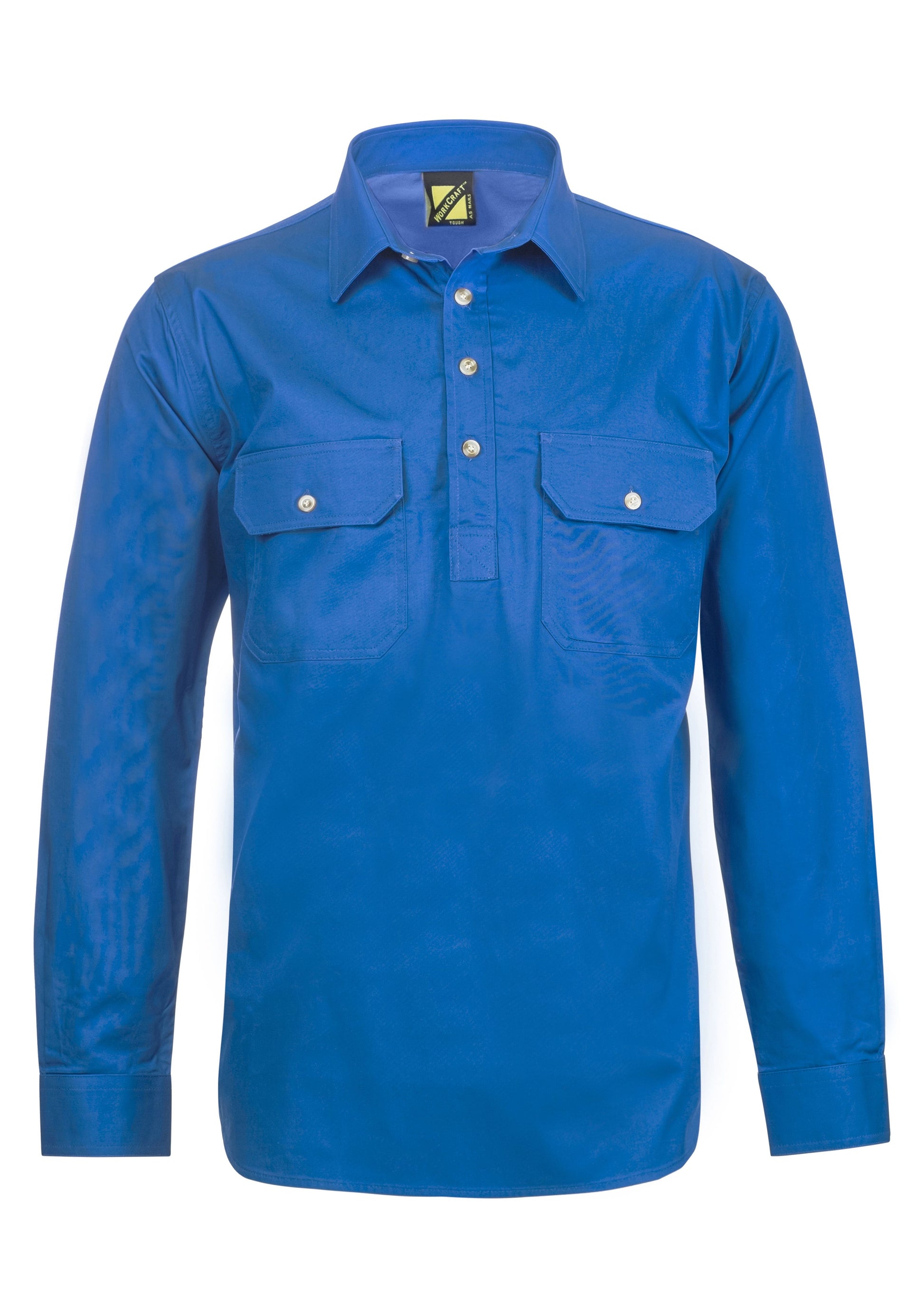 NCC APPAREL WS3029 Half Placket Full Col Sht - Star Uniforms Australia