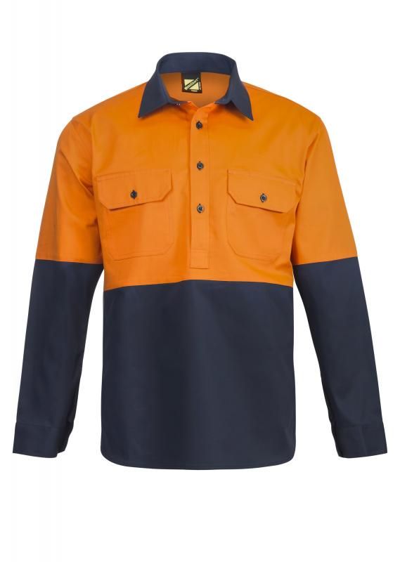 WORKCRAFT WS4254 Hybrid Two Tone Shirt - Star Uniforms Australia