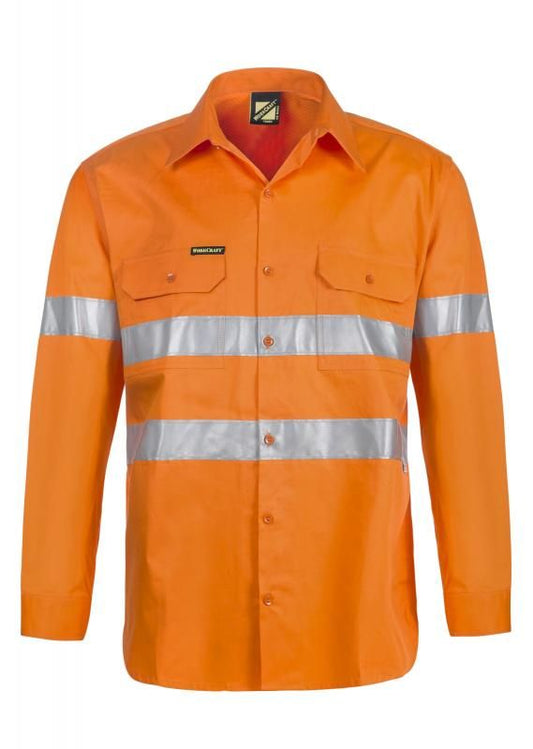 NCC APPAREL WS4131 Cotton Shirt With CSR Tape - Star Uniforms Australia