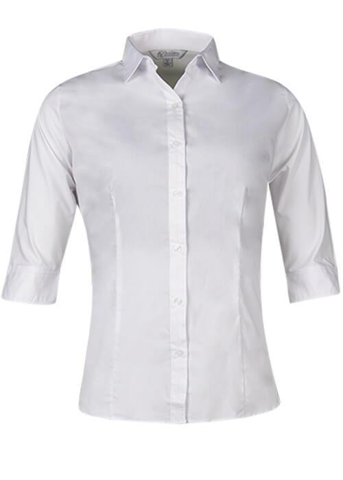 Aussie Pacific-Kingswood Lady Shirt 3/4 Sleeve-N2910T